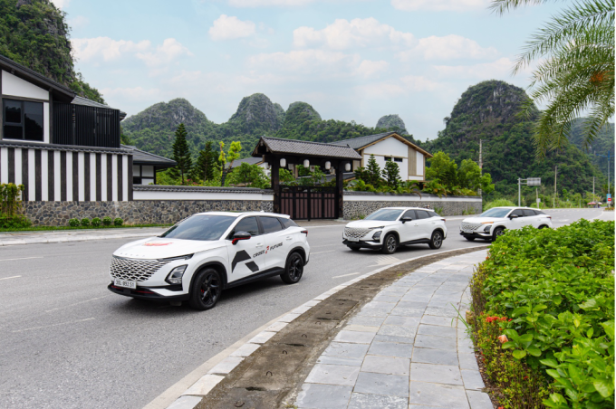 Mẫu xe trong chương trình lái thử.