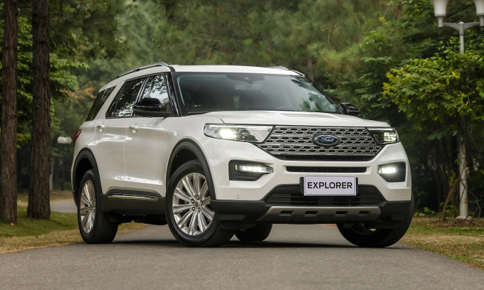 Mẫu Explorer đời 2022 tại Việt Nam.