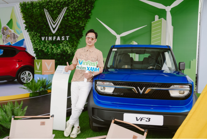 MC Thành Trung tại sự kiện ở Quảng Ninh.
