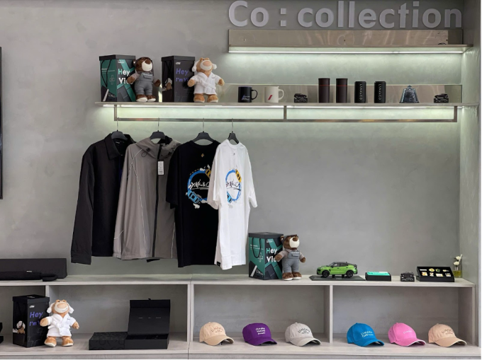 Khu vực trưng bày tại showroom
