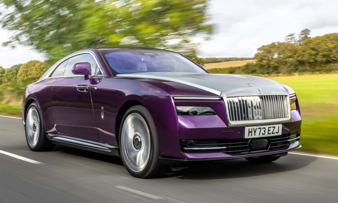 Xe siêu sang chạy điện Rolls-Royce Spectre.