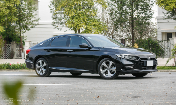 Hond Accord là xe duy nhất phân khúc tăng trưởng doanh số trong tháng 7. Ảnh: Lương Dũng