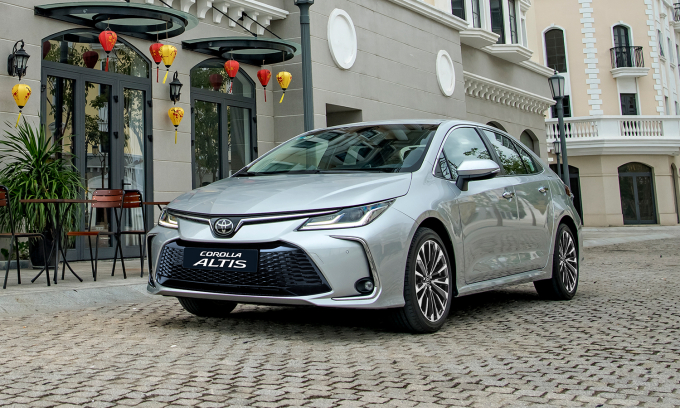Toyota Corolla Altis là mẫu xe duy nhất có doanh số tăng trong tháng 6/2025.